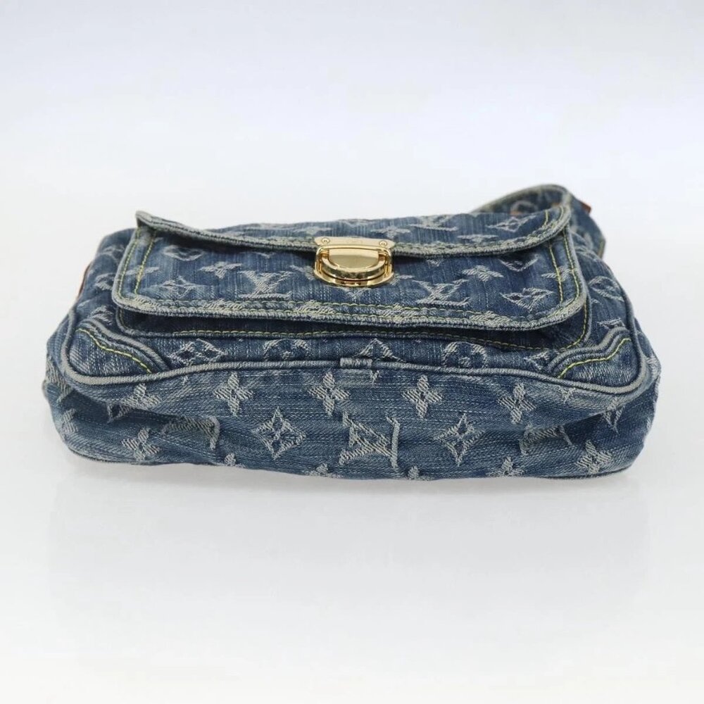 LOUIS VUITTON Monogram Denim Bum Bag Body Bag Blue M95347 LV Auth 158895SV - Picture 7 of 16